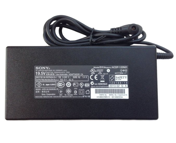 (image for) Charger for Sony 1-492-733-11 Laptop Adapter 19.5V 6.2A 120W