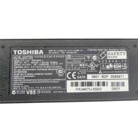 Charger for Toshiba A000000020 Laptop Adapter 19V 3.42A 65W